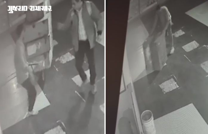 VIDEO: અમદાવાદમાં RBIના 8.70 કરોડની ચોરીનો કેસ: ભંગારના બહાને કેશની હેરાફેરી કરતા બેંક કર્મી-સાગરીતોના CCTV મળ્યા 1 - image