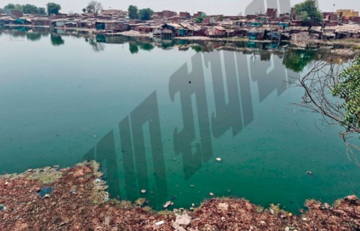 AMC’s beautification of Chandola Lake lies buried in murky water