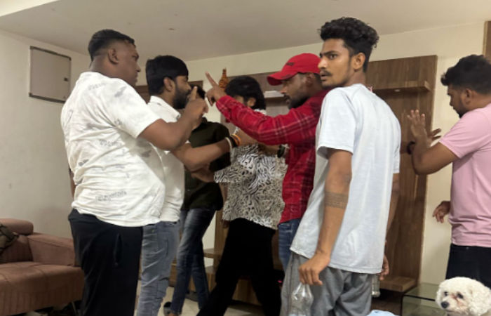 Six men booked for barging into Makarba flat and assaulting broker over alleged debt