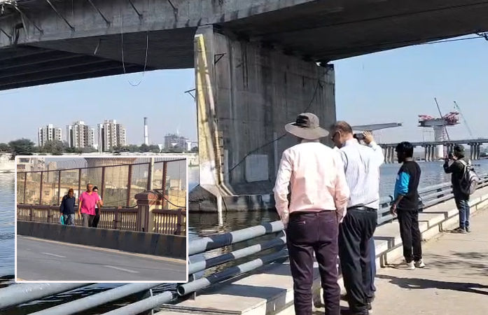 VIDEO: સુભાષ બ્રિજનું નિરીક્ષણ કરવા IIT નિષ્ણાતોની ટીમ અમદાવાદ પહોંચી, AMC કમિશ્નરને રિપોર્ટ સોંપાશે 1 - image