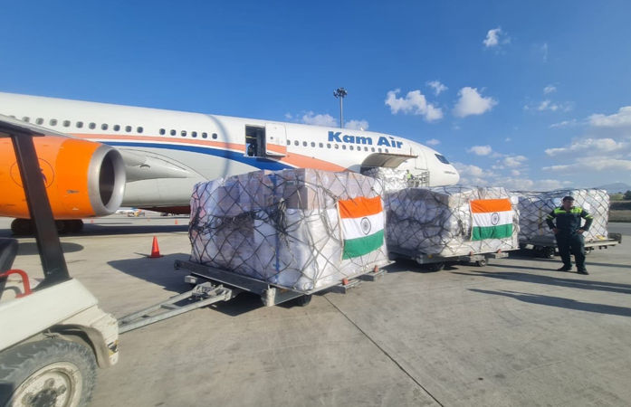 India Sends 2.5 Tons of Medical Aid to Kabul