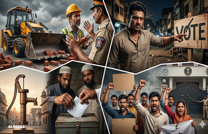 અમદાવાદમાં જમીન માફિયા, બુટલેગરો અને બિલ્ડરોએ પણ ચૂંટણીમાં અપક્ષ દાવેદારી નોંધાવી 1 - image