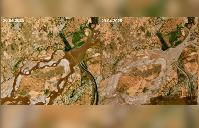 Satellite images reveal drop in Chenab flow in Pakistan amid Indus treaty tensions
