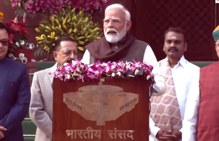 'May Maha Laxmi bless poor, middle class', PM Modi ahead of Budget session