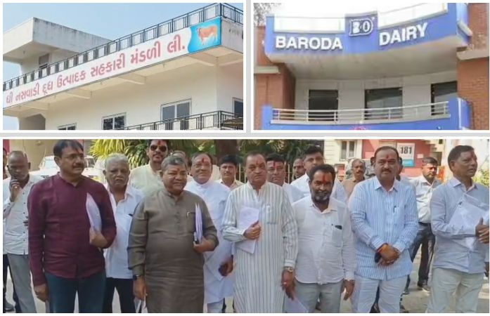 બરોડા ડેરીની ચૂંટણીમાં ભાજપ-કોંગ્રેસ વચ્ચે 'ઈલુ ઈલુ'?: છોટાઉદેપુરની 4 બેઠકો બિનહરીફ કરવા 'સેટિંગ'ના ખેલની ચર્ચા 1 - image