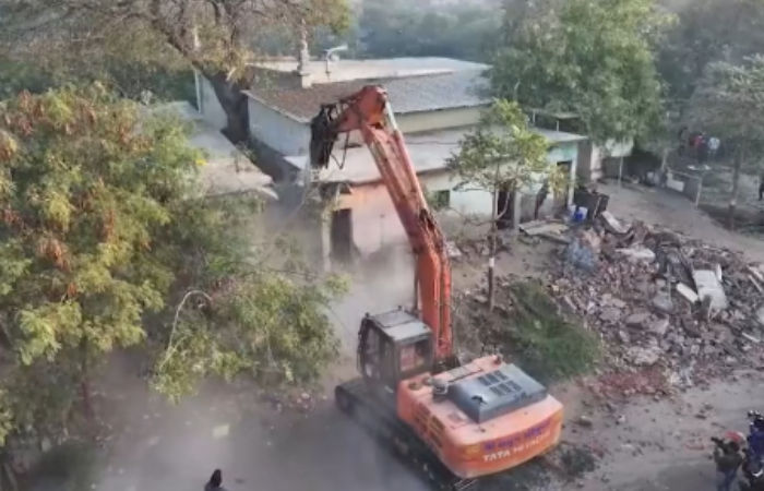 AMC clears over 34,800 sq m of encroachments around Vanarvat Lake in south Ahmedabad