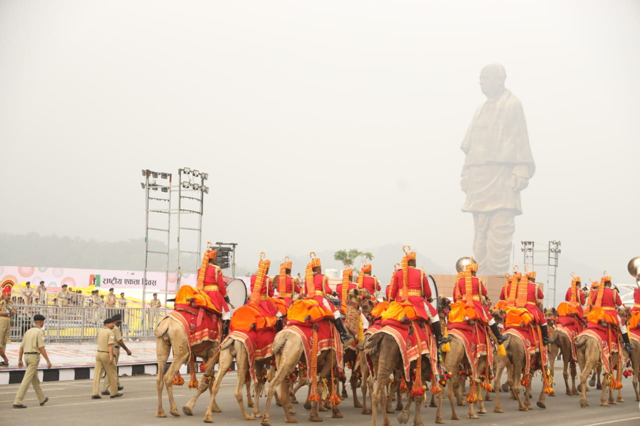 BSFના 2 ઊંટ દળ ગુજરાતના મહેમાન બન્યા, 52 ઊંટ સાથે એકતા પરેડમાં ભાગ લેશે 6 - image