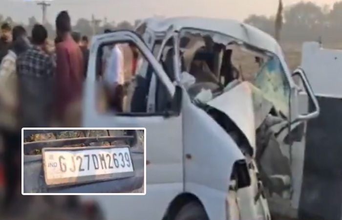 મહેસાણામાં ગમખ્વાર અકસ્માત: લગ્નથી પાછા આવતા અમદાવાદનો પરિવાર વિખેરાયો, 4ના મોત 1 - image