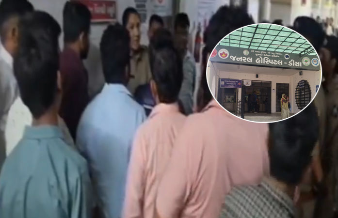 ડીસામાં યુવકના મોત બાદ પરિજનોનો સિવિલ પર ગંભીર આરોપઃ મૃતદેહ સ્વીકારવાનો ઈનકાર, પોલીસ સાથે ઝપાઝપી 1 - image