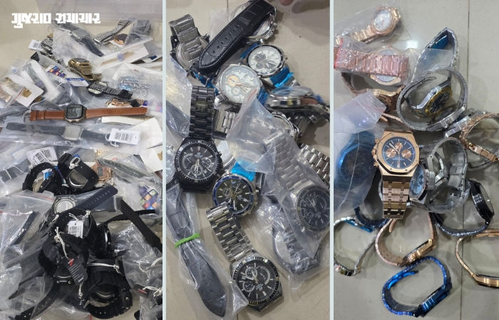 અમદાવાદના સોલામાં બ્રાન્ડેડના નામે નકલી ઘડિયાળો પધરાવતા નેટવર્ક પર LCBનો દરોડો, 2.79 લાખનો મુદ્દામાલ કબજે 2 - image