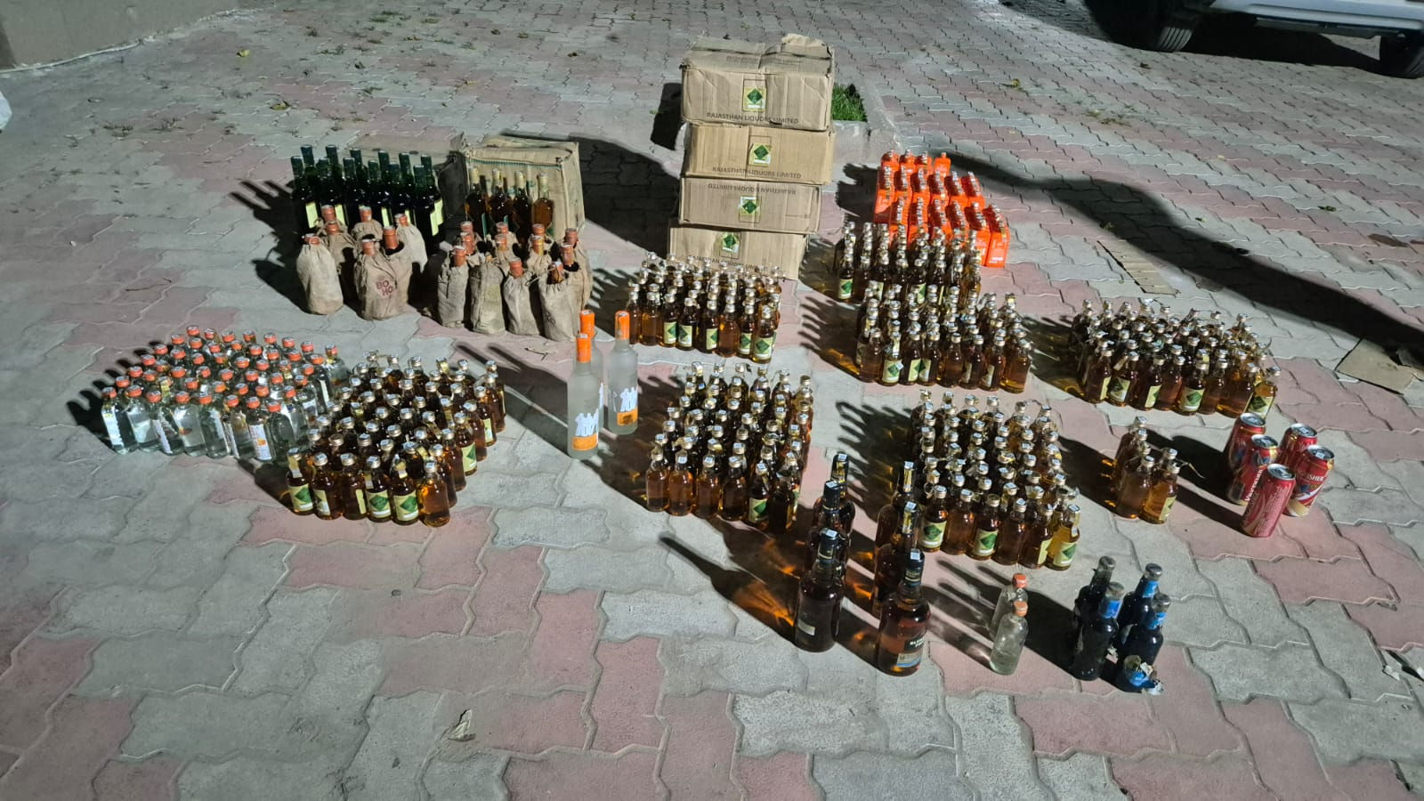 Liquor worth rs 3 lakh seized from secret tank beneath false toilet seat