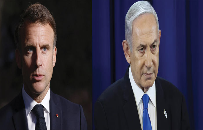 પેલેસ્ટાઇનને સ્વતંત્ર સાર્વભૌમ રાષ્ટ્ર તરીકે સ્વીકારવાની ફ્રાંસના પ્રમુખ મેક્રોની યોજના અંગે નેતન્યાહૂએ કરેલી ઉગ્ર ટીકા 1 - image