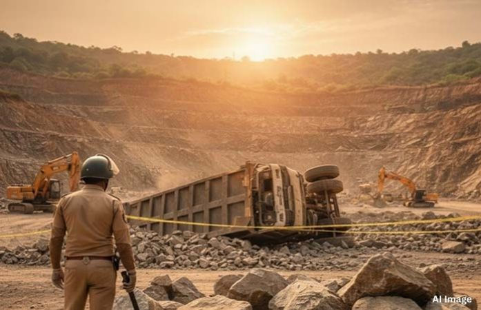 ગુજરાતમાં ગેરકાયદે ખનીજ વહન કરતાં વાહનો ઝડપાયા તો 30 દિવસ સુધી નહીં છૂટે, સરકારે નિયમ કડક કર્યાં 1 - image