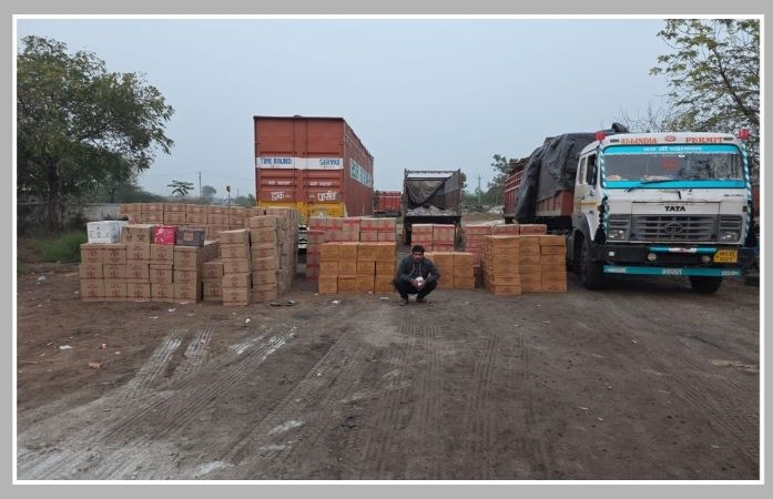 સુરેન્દ્રનગરમાં SMCનો સપાટો, માલવણ હાઈવે પર હોટલના કમ્પાઉન્ડમાંથી 1 કરોડથી વધુના દારૂ સાથે એકની ધરપકડ 1 - image