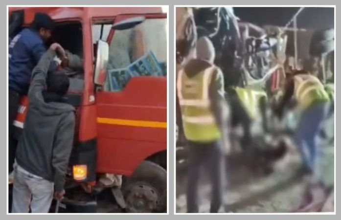 ઉત્તર ગુજરાતમાં અકસ્માતની બે મોટી ઘટના: દિયોદર અને અમીરગઢમાં વાહનો વચ્ચે જોરદાર ટક્કર, બેના મોત 1 - image