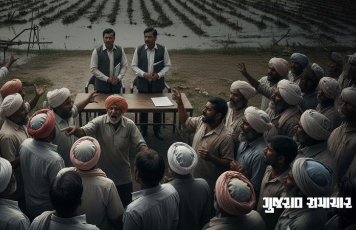 રાહતના નામે ગુજરાત સરકારે ખેડૂતોને છેતર્યા! નિયમોમાં બાંધછોડ કરી સહાયની રકમમાં કાપ મૂક્યો 1 - image