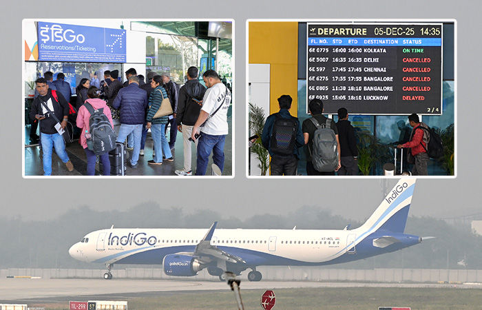 ઈન્ડિગો સંકટ: વિમાન મુસાફરીનું ભાડું આસમાને, વિદેશ યાત્રા કરતા પણ ડોમેસ્ટિક મોંઘું 1 - image