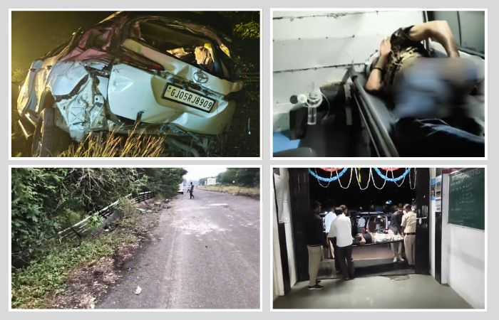 શિરડી દર્શન કરવા ગયેલા સુરતના શ્રદ્ધાળુઓને નાસિકમાં નડ્યો અકસ્માત, ત્રણના મોત, ચાર ઈજાગ્રસ્ત 1 - image