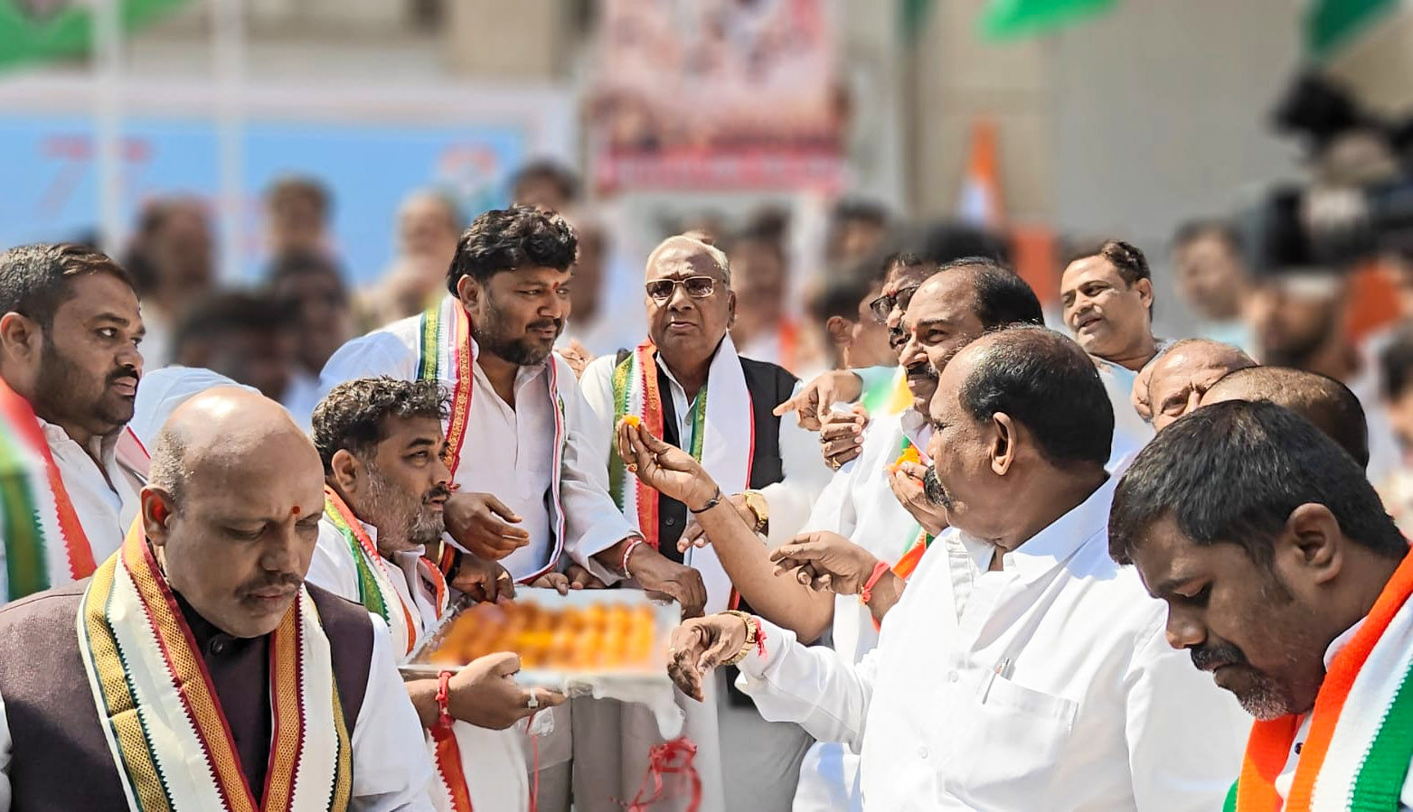 Congress bags 60 municipalities, three corporations in Telangana