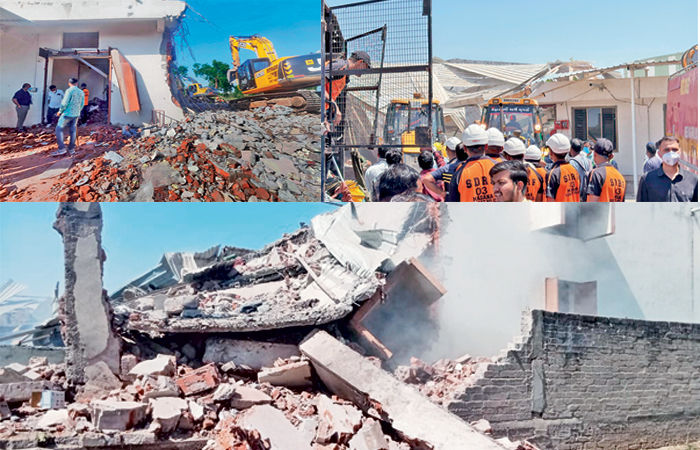 ડીસામાં ગેરકાયદે ફટાકડાની ફેક્ટરીમાં બ્લાસ્ટ : 21નાં મોત 1 - image