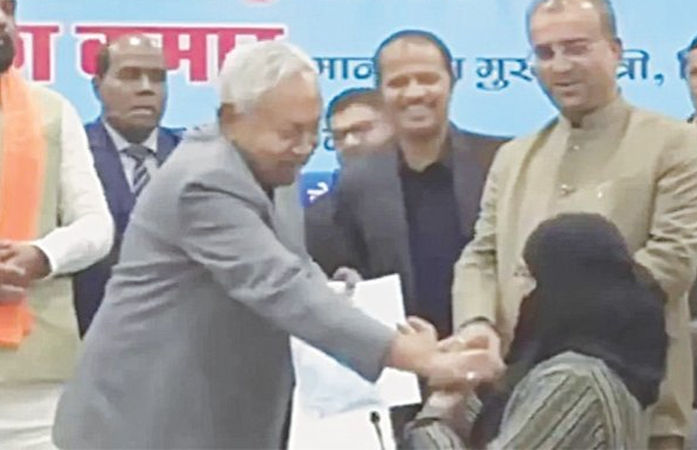 International media reaction to Nitish Kumar hijab row