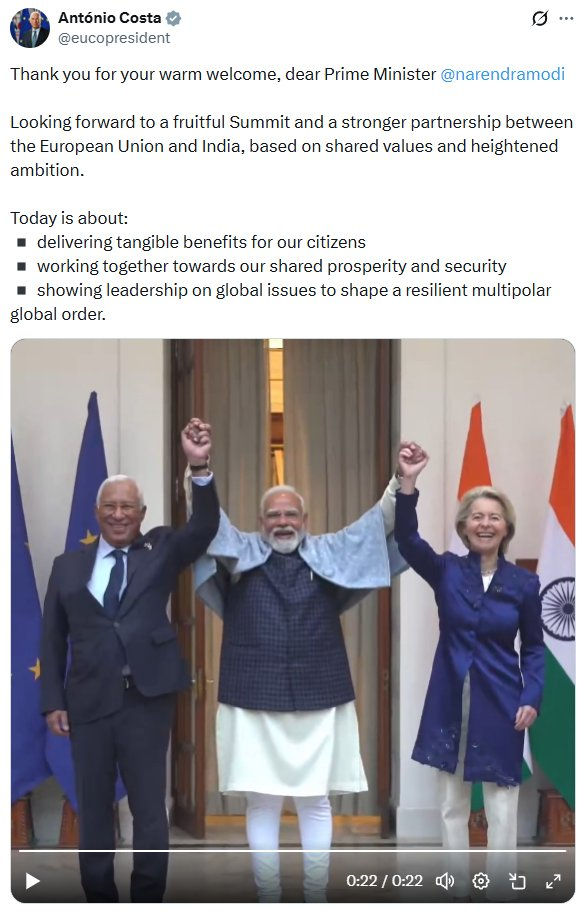 LIVE | યુરોપની કાર, વાઈન-બિયર અને મેડિકલ સાધનો સસ્તા થશે, ભારત-યુરોપની ઐતિહાસિક ટ્રેડ ડીલ 5 - image