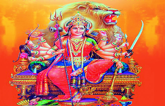 મા આદ્યશક્તિની આરતી                              . 1 - image