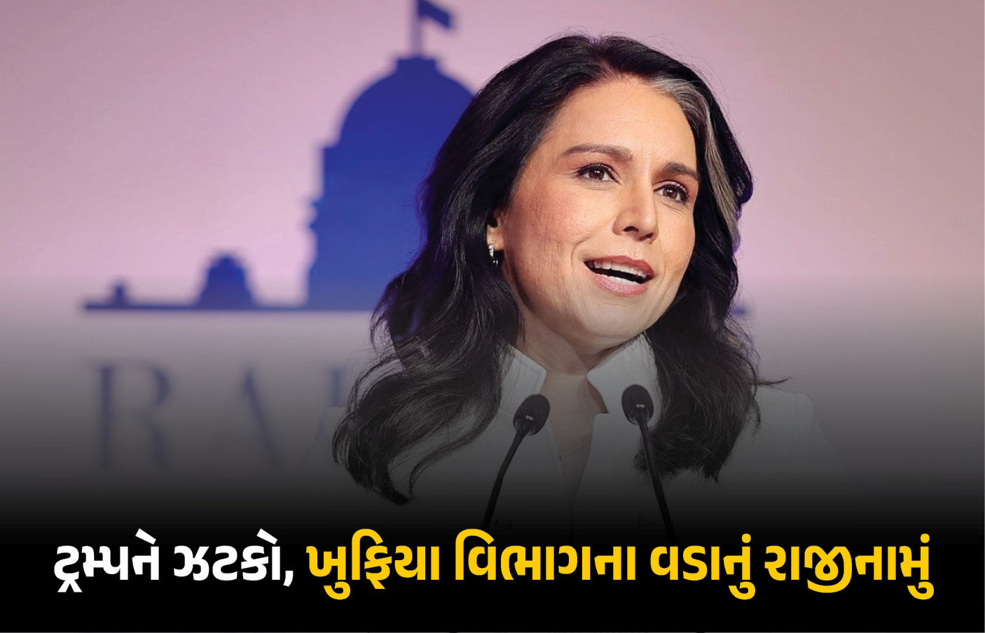 ખુફિયા વિભાગના વડા તુલસી ગબાર્ડે ટ્રમ્પને આપ્યો ઝટકો, કારણ સાથે પદ પરથી આપ્યું રાજીનામું 1 - image
