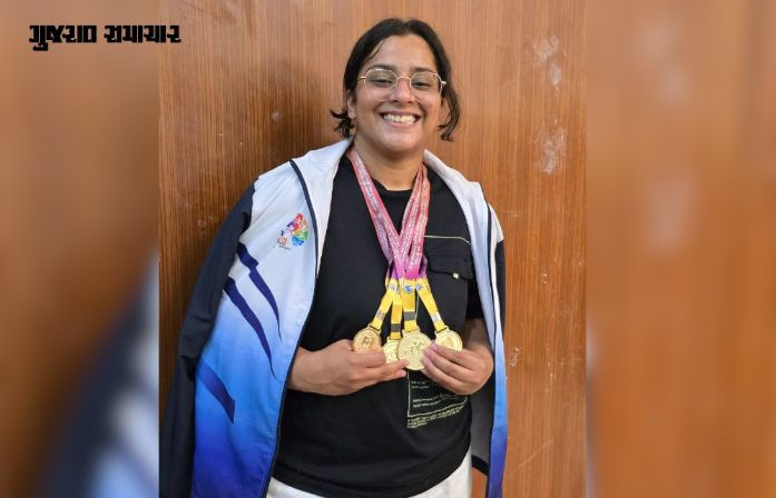 Vadodara powerlifter creates history with three national records and four gold medals
