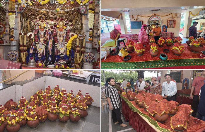 સુરતમાં તાપી નદી કિનારે 500 વર્ષ કરતાં વધુ જુના ભરીમાતા મંદિરમાં આજે પણ સવા રૂપિયો ચઢાવવાની પ્રથા 1 - image