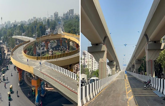 જામનગરનો ફલાય ઓવરબ્રિજ ખુલ્લો મુકાયાના સતત ત્રીજા દિવસે પણ ચર્ચામાં : પાન-મસાલાની પીચકારી અને ગુટકાના પેકેટો જોવા મળ્યા 1 - image