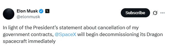 Trump vs Elon: ટ્રમ્પે ધમકીઓ આપતાં મસ્ક ઉશ્કેરાયાં, મહાભિયોગની ચર્ચા છંછેડી 3 - image