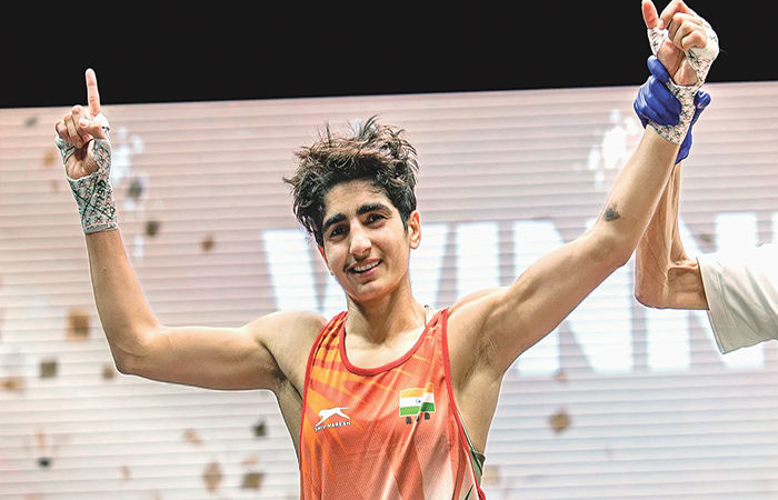 મિનાક્ષી હૂડા : જિંદગીના સંઘર્ષોની સાથે સાથે હરીફોને પછડાટ આપી રહેલી બોક્સર 1 - image