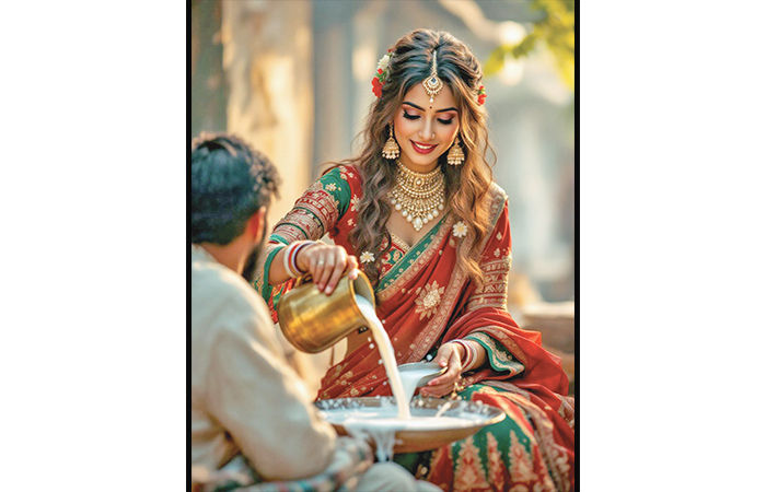 નવી વહુ ઝટ કામ પર ચઢી જાય તો સારું 1 - image