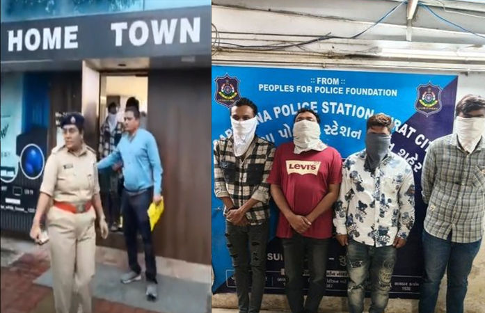 સુરતમાં હાઇ-પ્રોફાઇલ સેક્સ રેકેટનો પર્દાફાશ: સરથાણાની હોટલમાંથી 3 વિદેશી યુવતીઓ ઝડપાઈ 1 - image