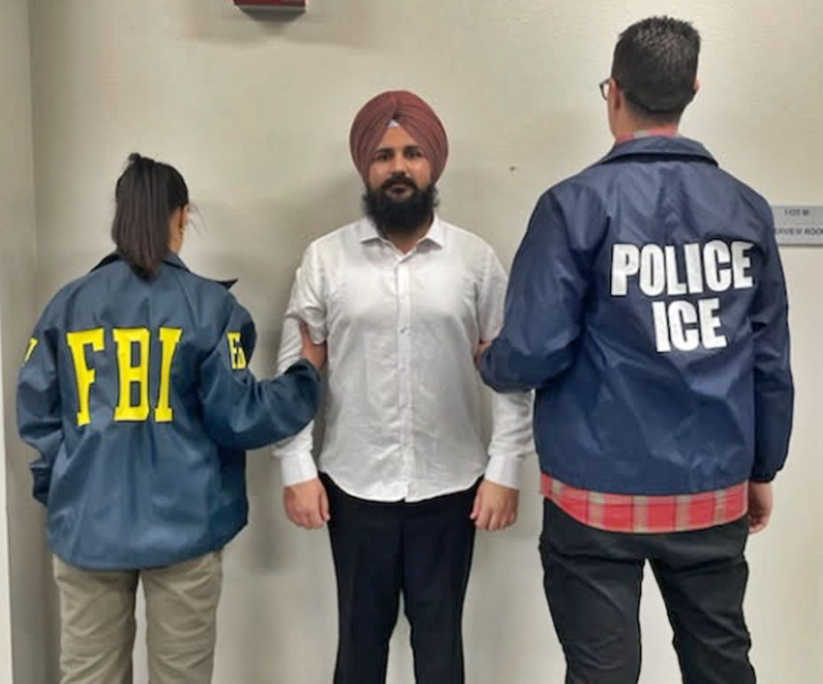 Harpreet Singh, responsible for terror attacks in Punjab, arrested by FBI