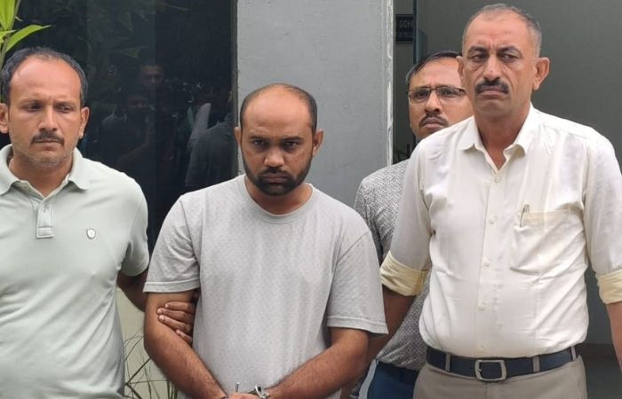 Gandhinagar police constable strangled to death accused arrested within hours