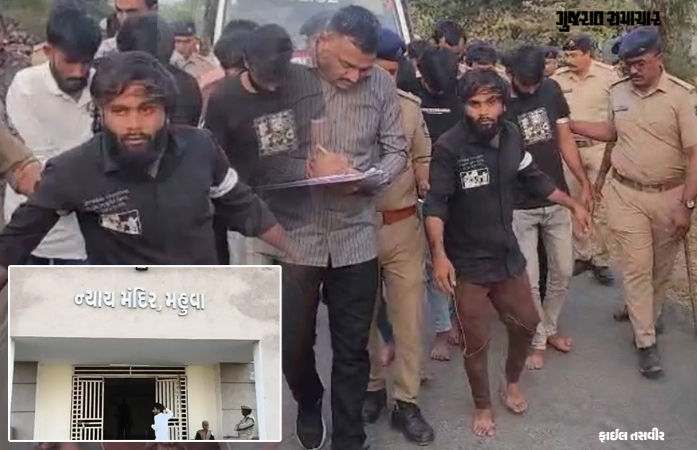 બગદાણા નવનીત બાલધિયા કેસ: મહુવા કોર્ટે 8 આરોપીઓના જામીન મંજૂર કર્યા, 6 આરોપી હજુ જેલમાં 1 - image