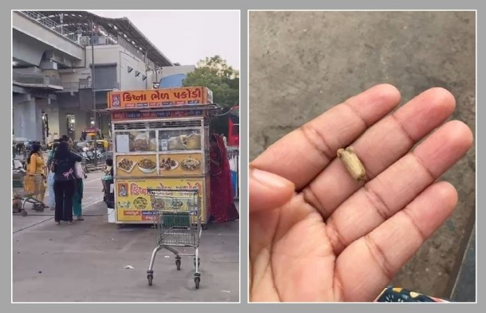 અમદાવાદમાં પાણીપુરીમાંથી હાડકું નીકળ્યું, ફૂડ સેફ્ટી પર સવાલ.