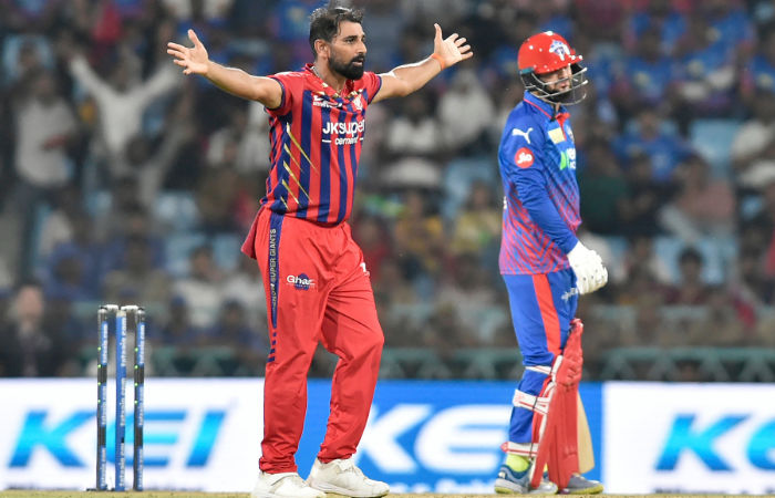 Mohammed Shami creates IPL history with record first-ball wicket against DC