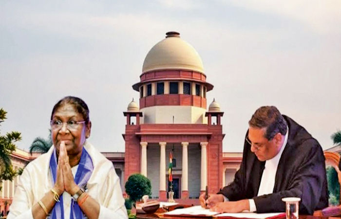 રાષ્ટ્રપતિ ભવન અને સર્વોચ્ચ અદાલત વચ્ચે તિરાડ 1 - image