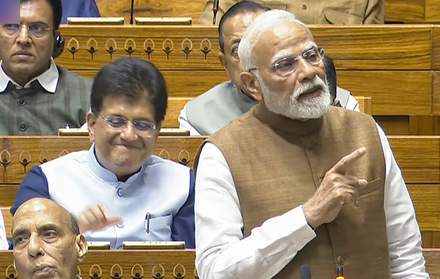Operation Sindoor session Made in India drones and missiles wreaked havoc in Pakistan says PM Modi