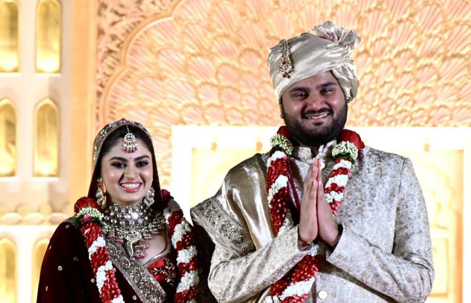 Gautam Adani’s younger son Jeet Adani marries Diva Shah