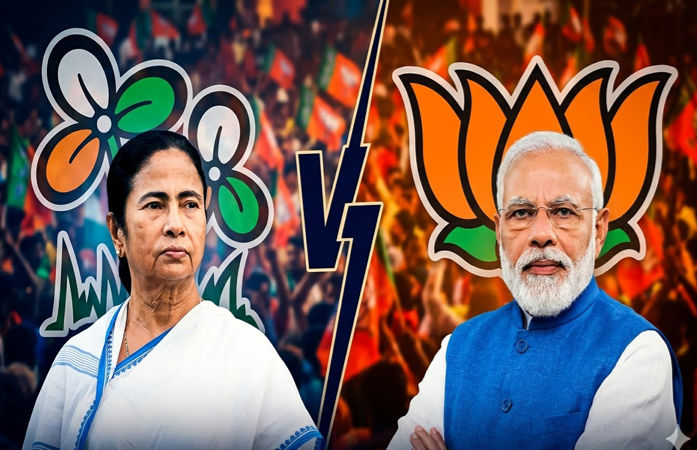 પ.બંગાળમાં મમતાની 'હેટ્રિક' કે ભાજપ કરશે 'ખેલા'? ઓપિનિયન પોલમાં ચોંકાવનારો દાવો 1 - image