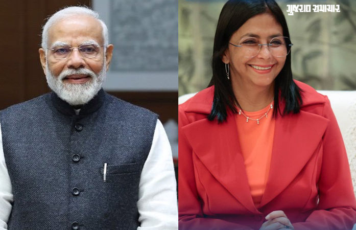 અમેરિકા સાથે તણાવ વચ્ચે વેનેઝુએલાના કાર્યવાહક રાષ્ટ્ર પ્રમુખ સાથે PM મોદીની વાતચીત, જાણો શું થઈ ચર્ચા 1 - image