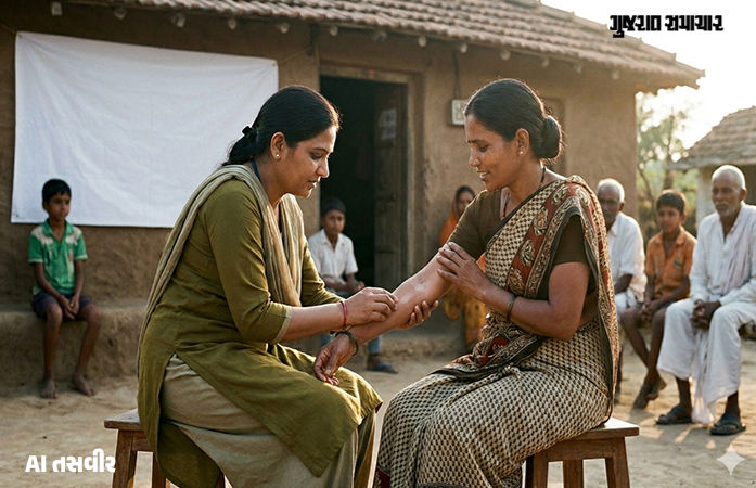 ગુજરાતમાં 'રક્તપિત્ત નિર્મૂલન અભિયાન' આવતીકાલથી શરૂ: 2 કરોડથી વધુ લોકોનું થશે સ્ક્રીનિંગ