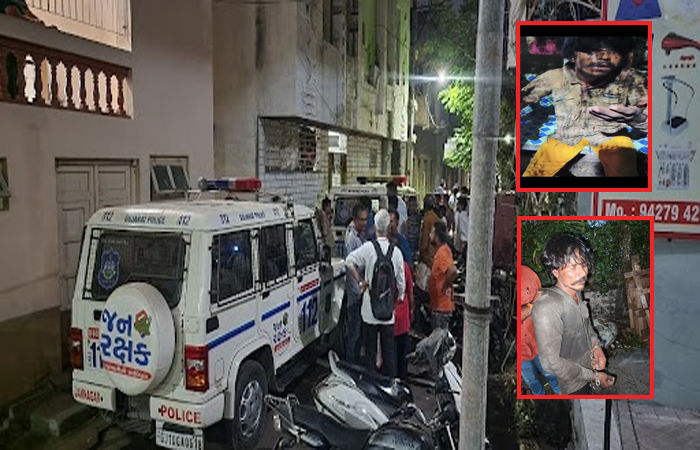 જામનગરના લીમડા લેન વિસ્તારમાં બંધ મકાનમાં ત્રાટકેલી ચોર ટોળકીના પ્રયાસને પાડોશીઓએ નિષ્ફળ બનાવી, એકને પકડી લીધો 1 - image