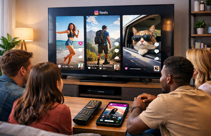 હવે TV પર જોઈ શકશો Reels, સ્માર્ટ ટીવી માટે આવી ગઈ નવી Instagram App! 1 - image