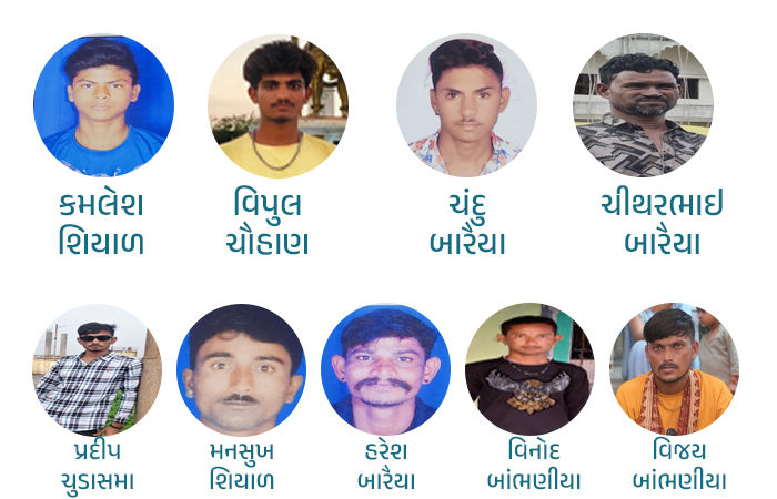 અમરેલી: જાફરાબાદના દરિયામાં 9 ખલાસીઓ 6 દિવસથી લાપતા, બેના મૃતદેહ મળ્યા 3 - image