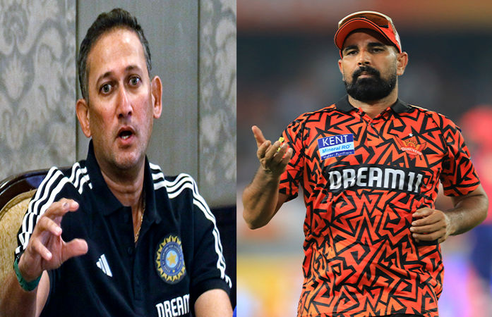 Ajit Agarkar And Mohammed Shami